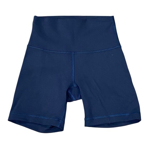 Lululemon Wunder Train High-Rise Shorts 6" True Navy Size 4 - Picture 6 of 9